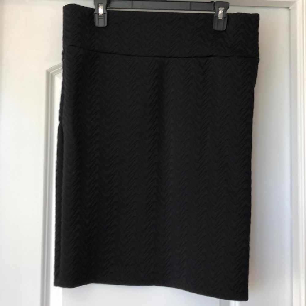 Lularoe Black Cassie skirt